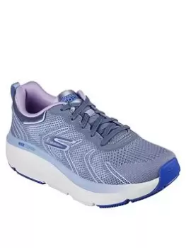 Image of Skechers Max Cushioning Elite Trainers, Blue, Size 4, Women