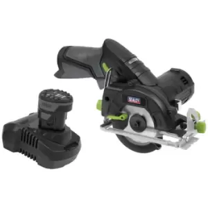 Image of Sealey CP108VCS Cordless Circular Saw Kit 10.8V 2Ah SV10.8 Series ...