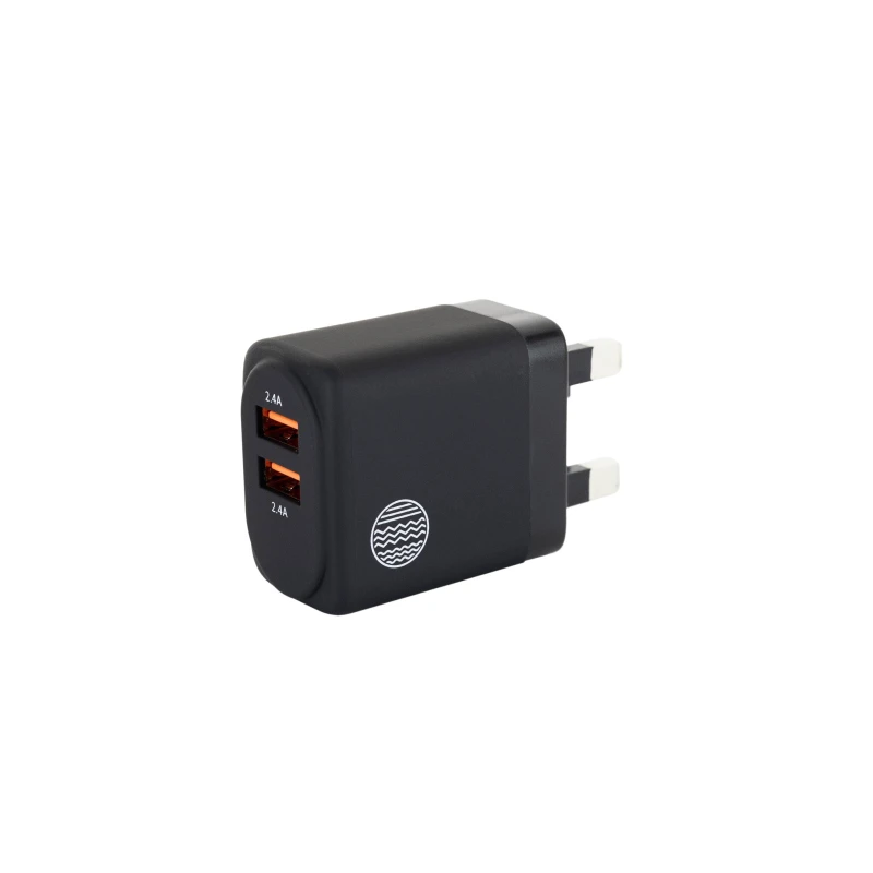 Image of OPP Our Pure Planet 24W Dual USB-A Wall Charger (UK port) OPP153