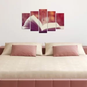 Image of 5MX-149 Multicolor Decorative MDF Painting (5 Pieces)