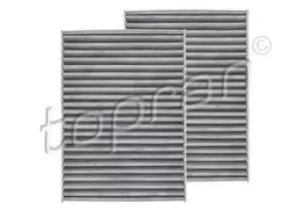 Image of TOPRAN Pollen filter BMW 502 962 64115A1BDB6,64116996208,64119366401 6996208,9366401