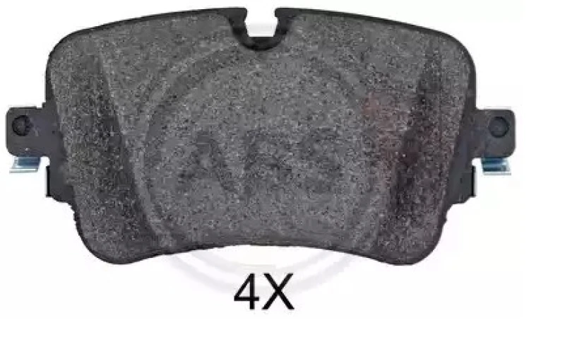 Image of A.B.S. 35113 Brake pad set prepared for wear warning indicator Brake Pad Set,disc brake (402)