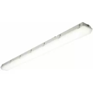 Image of 6ft High Lumen Emergency IP65 Batten Light - 74.4W Cool White LED - Frosted Pc