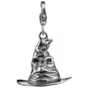 Image of Harry Potter Sterling Silver Sorting Hat Clip on Charm