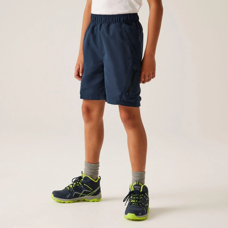 Image of Regatta Kids Sorcer III Walking Shorts Navy male 15-16 Year