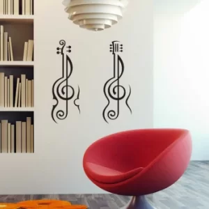 Image of DSK-60 Black Decorative Wall Sticker