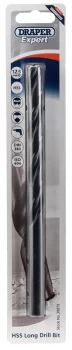 Image of Draper Expert 12.5 X 200mm HSS Extra Long Drill Bit 39079