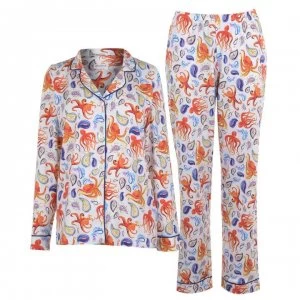 Image of Bedhead Deep Sea Cotton PJ Set - 4202B Int Deep