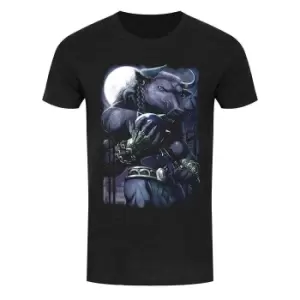 Image of Requiem Collective Mens Minotaur Of Destruction T-Shirt (Medium (38-40in)) (Black)