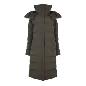 Image of Sandbanks Haven Long Jacket - Green