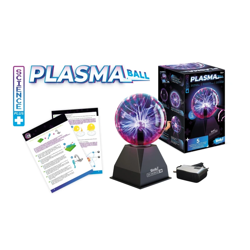 Image of Buki France Plasma Ball - 13cm With UK Plug Multi unisex One Size