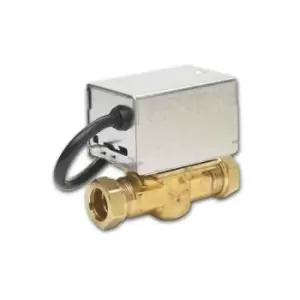 Image of 22mm 2 Port Zone Valve V4043H1056 V4043H 514 Normally Closed - Honeywell