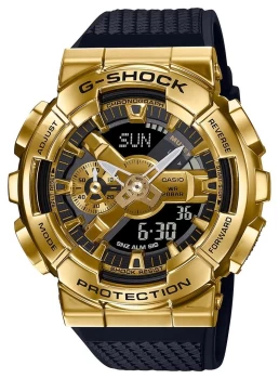 Image of Casio G-Shock Textured Resin Strap Gold Metallic Case Watch