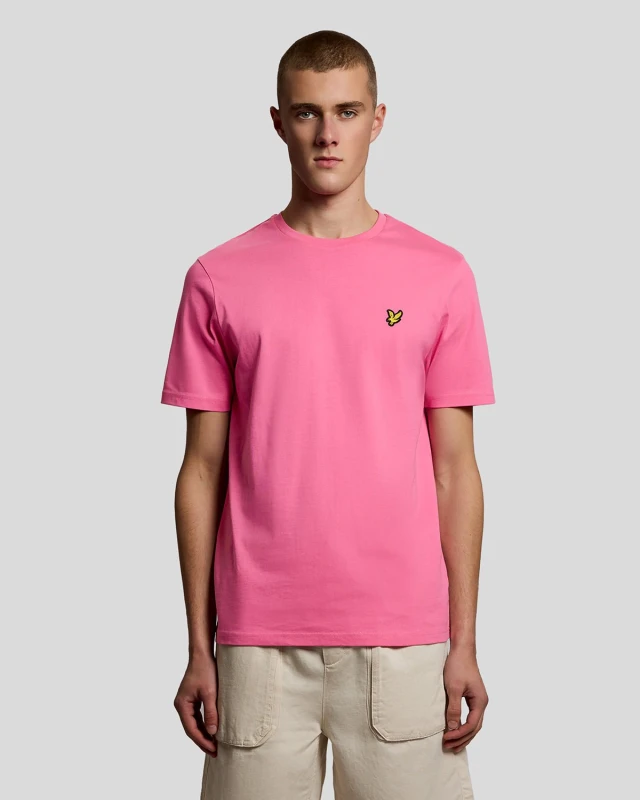 Image of Lyle & Scott T-Shirt Lyle & Scott Plain Rose Male M