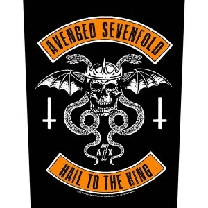 Image of Avenged Sevenfold - Biker Back Patch