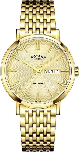 Image of Rotary Watch Windsor Mens - Gold RTY-569