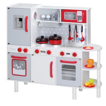 Image of Spielwerk - Wooden Play Kitchen 38 Pieces