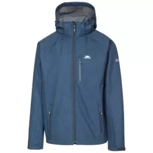 Image of Trespass Mens Desmond TP75 Softshell Jacket (XS) (Navy)