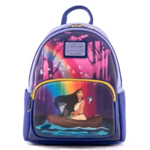 Image of Loungefly Disney Pocahontas Just Around The River Bend Mini Backpack
