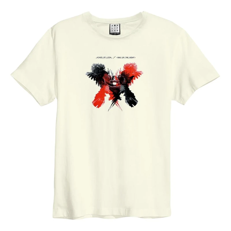 Image of Amplified Amplified Men Kings Of Leon T-Shirt in White Size: X-Small White XS Male 5063417630470