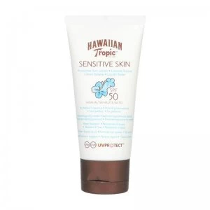 Image of Hawaiian Tropic Sensitive Skin Body Lotion SPF50 90ml