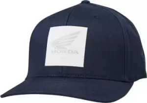 Image of FOX Honda Flexfit Cap, blue, Size L XL, blue, Size L XL