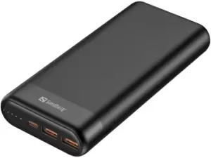 Image of Sandberg Powerbank 20000 PD65W+2xQC3.0