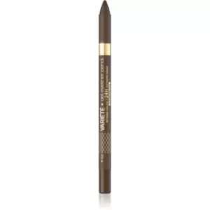 Image of Eveline Cosmetics Variete Waterproof Gel Eyeliner Shade 02 Brown 1 pc