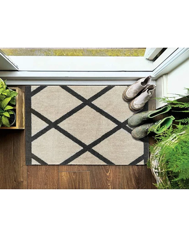 Image of Geo Border Doormat