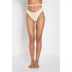 Image of I Saw It First Fishnet Tights - Nude