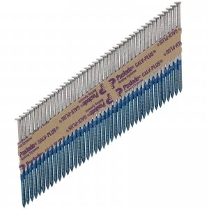 Image of Paslode IM360CI Galvanised+ Ring Shank Collated Nails and Gas 75mm Pack of 2200