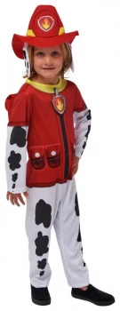 Image of PAW Patrol Marshall Fancy Dress Costume 5 6 Years