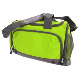 Image of BagBase Sports Holdall / Duffle Bag (One Size) (Lime Green)