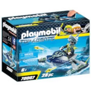 Image of Playmobil Top Agents Team S.H.A.R.K Rocket Rafter (70007)