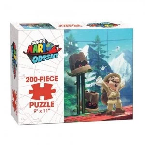 Image of Super Mario Odyssey Wooded Jigsaw Puzzle - 200 Pieces