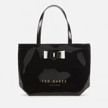 Image of Ted Baker Womens Haricon Bow Small Icon Bag - Black