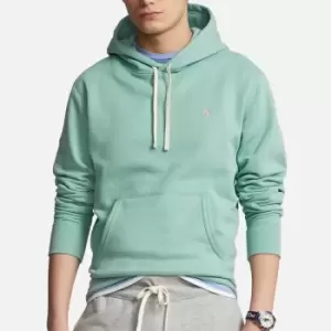 Image of Polo Ralph Lauren RL Cotton-Blend Fleece Hoodie - S