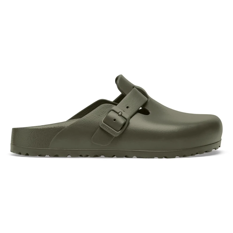 Image of BIRKENSTOCK boston eva clog sandals in khaki Khaki UK 12 (EU 46)