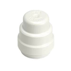 Image of John Guest Speedfit PSE4622WP Stop End Cap - 22mm Pack of 2