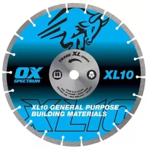 Image of Ox Tools - Trade xl 10mm Segmented General Purpose Diamond Blade - 230mm (22.23mm Bore)