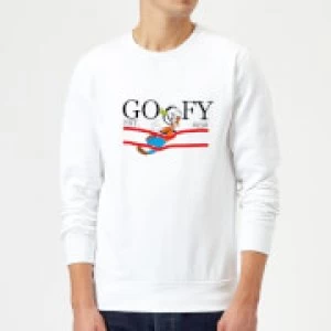 Image of Disney Goofy By Nature Sweatshirt - White