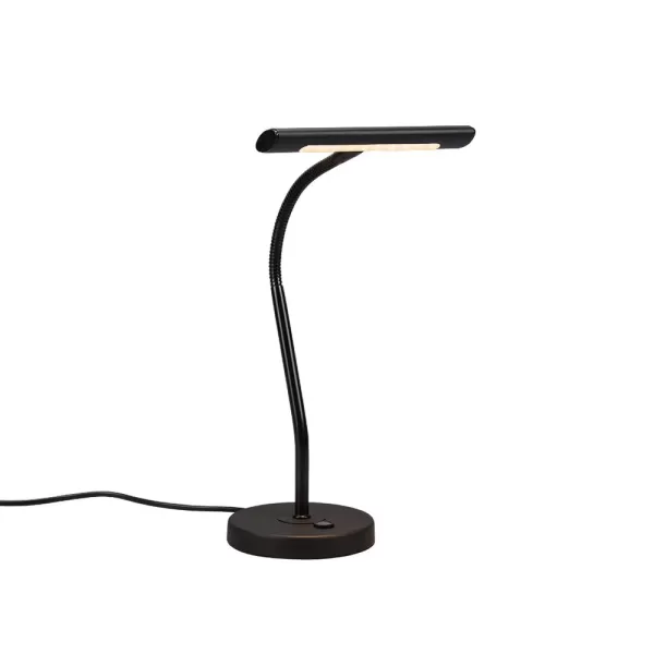 Image of Curtis Modern Desk Task Lamp Black Matt