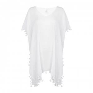 Image of Seafolly Amnesia kaftan - White