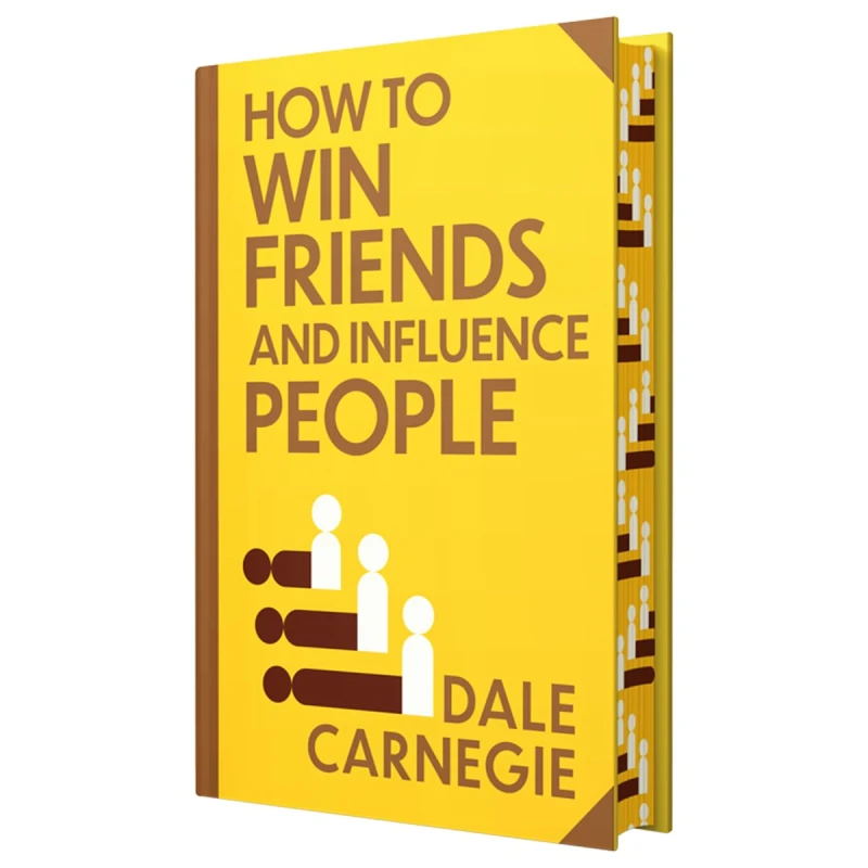 Image of How To Win Friends And Influence People Dale Carnegie Book Classic Self Help Hardcover Edition Dale Carnegie Books