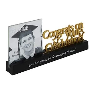 Image of 4" x 4" - Celebrations Photo Frame - Graduation