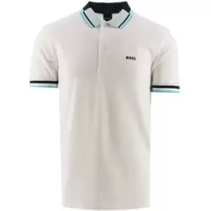 Image of BOSS White Paddy 1 Polo Shirt