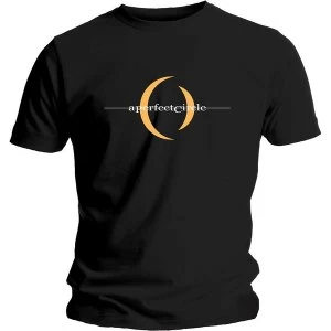 Image of A Perfect Circle - Logo Unisex Medium T-Shirt - Black