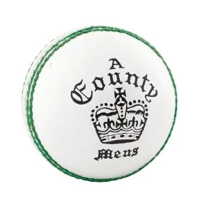 Image of Readers County Crown Cricket Ball White - Womens