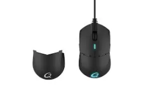 Image of QPAD Qpad DX700 Corded Gaming mouse Optical Backlit Black, RGB