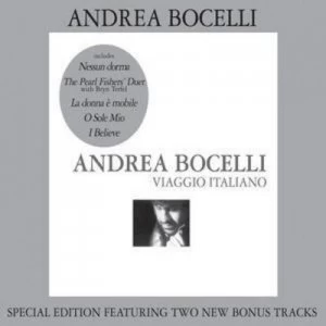 Image of Viaggio Italiano new UK Special Edition by Andrea Bocelli CD Album